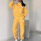 ⏳Limited-time special price £28.97⏰Women's Casual Letter M Long Sleeve Two Piece Set