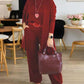 🔥 LAST DAY PROMOTION - 50%OFF 🔥Elegant Longline Cardigan & Top & Pants 3-Pieces Set