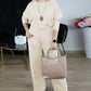 🔥 LAST DAY PROMOTION - 50%OFF 🔥Elegant Longline Cardigan & Top & Pants 3-Pieces Set