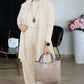 🔥 LAST DAY PROMOTION - 50%OFF 🔥Elegant Longline Cardigan & Top & Pants 3-Pieces Set